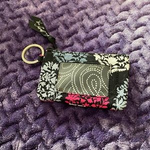 NWOT- Vera Bradley Zip ID case in Northern Lights.
